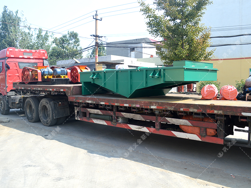 對輥機,直線篩發貨圖片_發往廣東肇慶_處理干粉沙漿