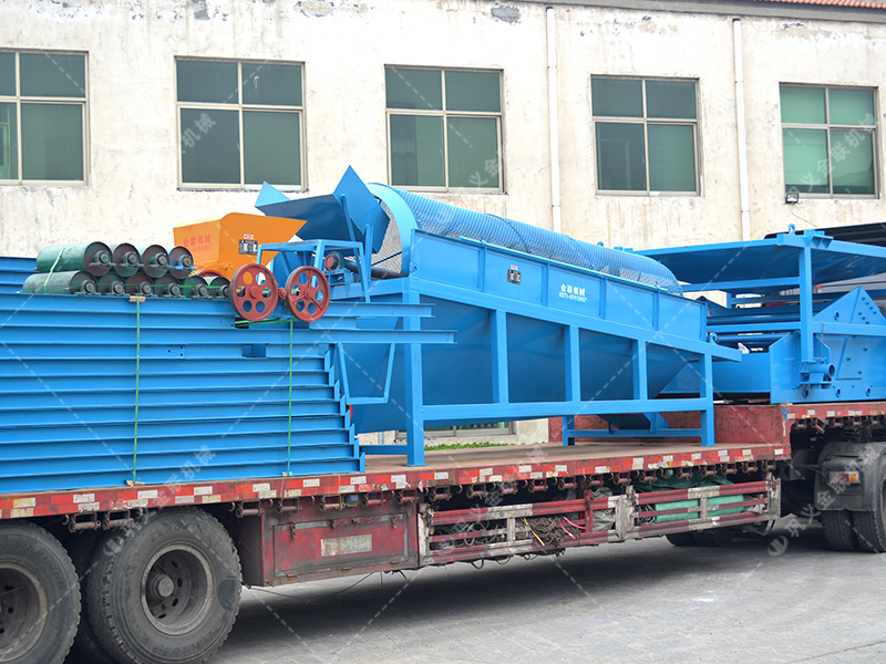 SCF88雙級破碎機,篩分機生產線發(fā)貨圖片_發(fā)往甘肅武威_破碎紅土