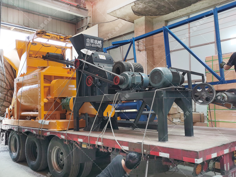 SCF600x600雙級粉碎機發貨圖片_發往福建南平_破碎建筑垃圾