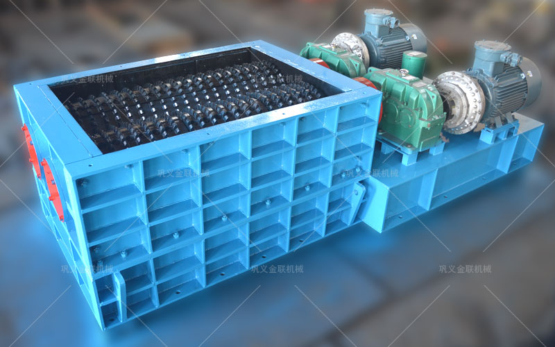 強(qiáng)力雙齒輥破碎機(jī)-大型狼牙輥破碎機(jī)-分級(jí)齒輥式破碎機(jī)結(jié)構(gòu)特點(diǎn)